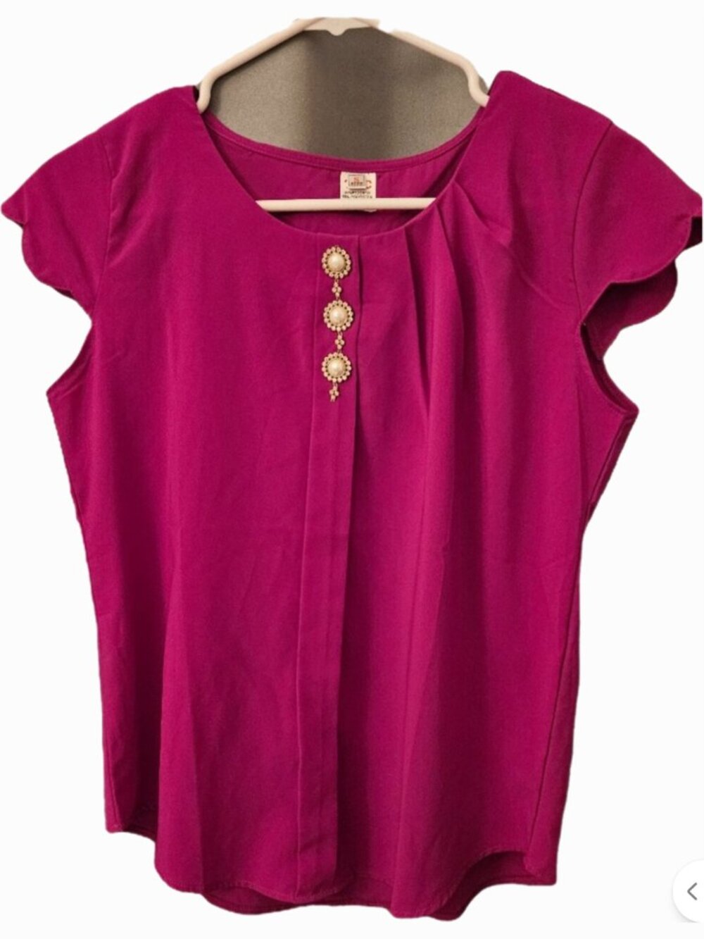 TC Pink Pearl Top Size S